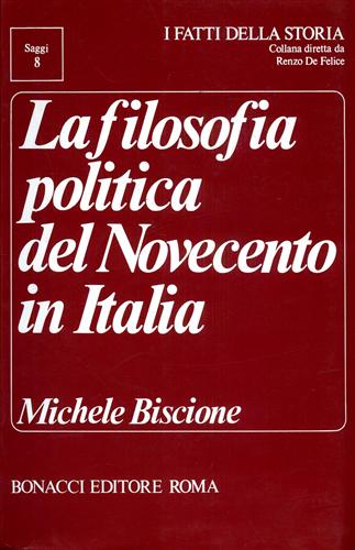 9788875730918-La Filosofia politica del Novecento in Italia.