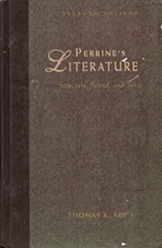 9780155038226-Perrine's literature. Structure, Sound and Sense.