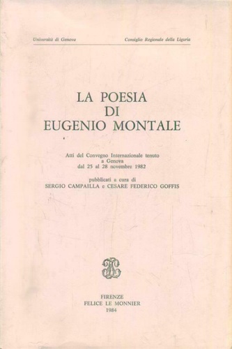 9788800855624-Eugenio Montale.