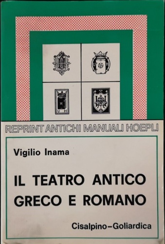 9788820500795-Il teatro antico greco e romano.