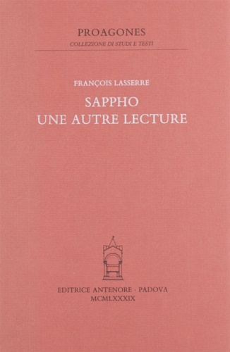 9788884551917-Sappho. Une autre lecture.