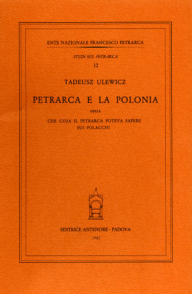 9788884552198-Petrarca e la Polonia, ossia che cosa il Petrarca poteva sapere sui Polacchi.