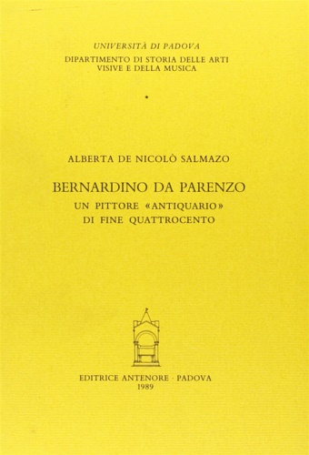 9788884555045-Bernardino da Parenzo. Un pittore 