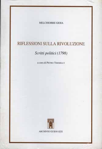 9788885760653-Riflessioni sulla Rivoluzione. Scritti politici 1798.