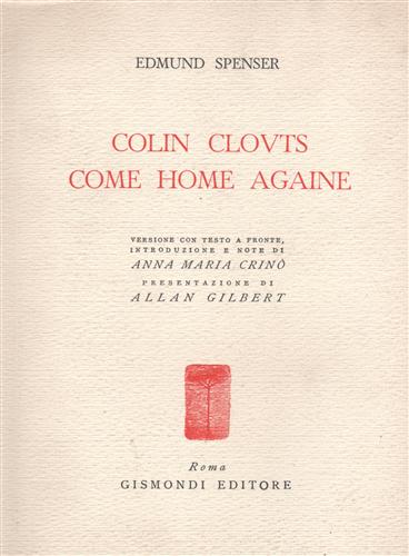 Colin Clouts come home againe.