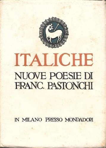 Italiche. Nuove poesie.