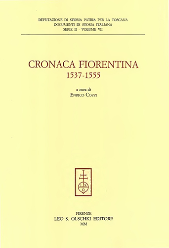 9788822248992-Cronaca fiorentina 1537-1555.