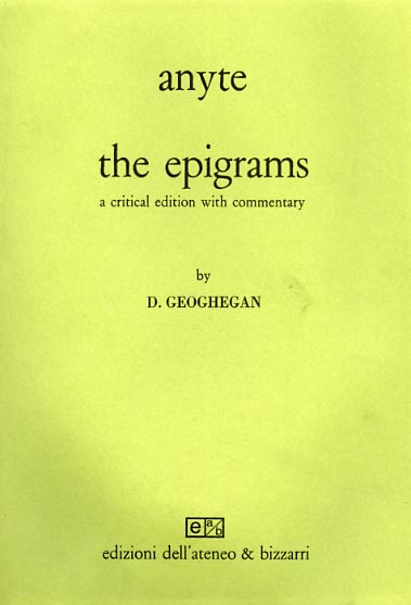 The Epigrams.