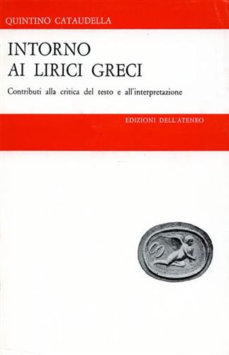 Intorno ai lirici greci.