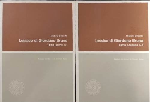 9788822228468-Lessico di Giordano Bruno. Vol.I: A-I. vol.II: L-Z.