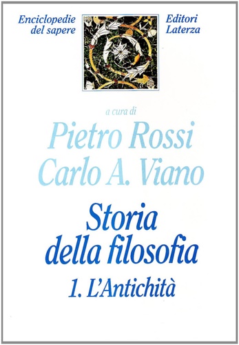 9788842043140-Storia della filosofia. Vol.1: L'Antichità.