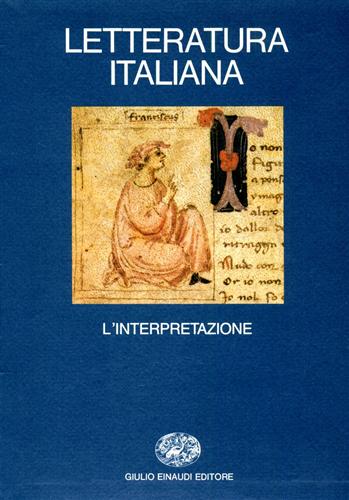 9788806551780-Letteratura Italiana. Vol.4: L'interpretazione.