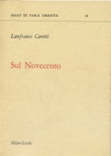 9788883810121-Sul Novecento.