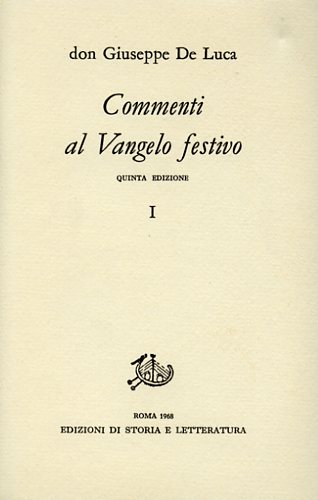 9788884984203-Commenti al Vangelo festivo.