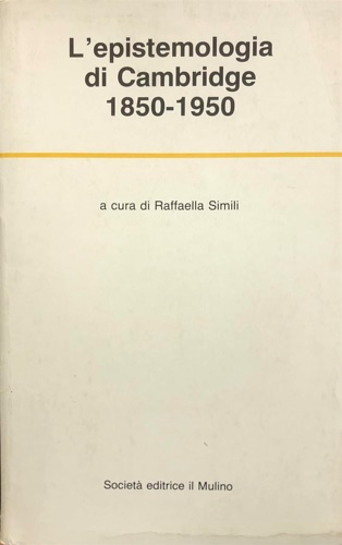 9788815015327-L'epistemologia di Cambridge (1850-1950).
