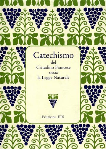 9788877417114-Catechismo del Cittadino Francese ossia la Legge Naturale.