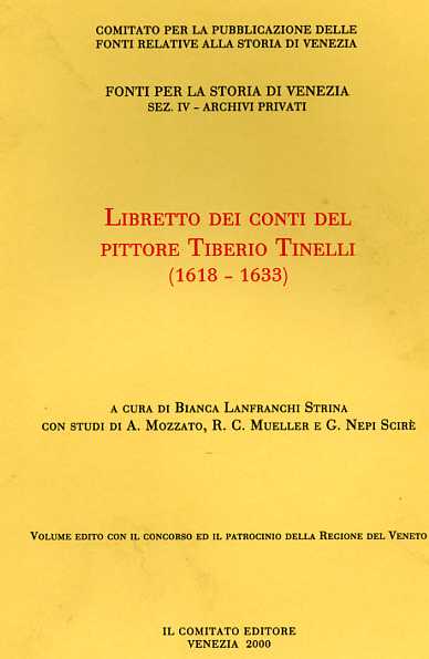 9788888055008-Libretto dei conti del pittore Tiberio Tinelli 1618-1633.