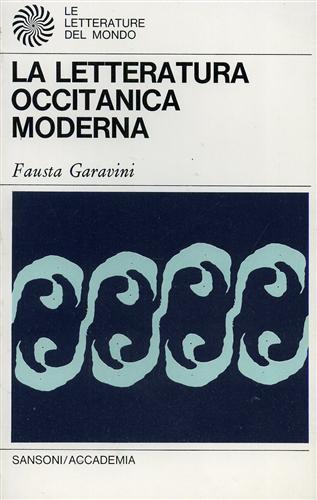 La letteratura occitanica moderna.