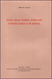 9788884988065-Studi sulla poesia popolare d'Inghilterra e di Scozia.