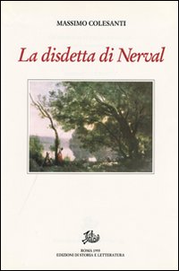 9788884987839-La disdetta di Nerval. Con altri saggi e studi.