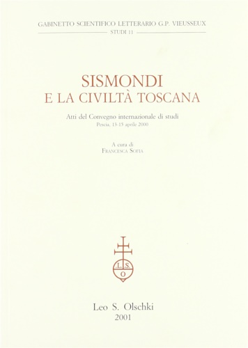 9788822250582-Sismondi e la civiltà toscana.