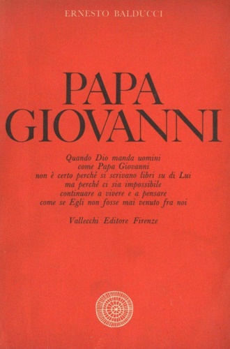 Papa Giovanni.