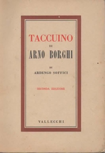 Taccuino di Arno Borghi.