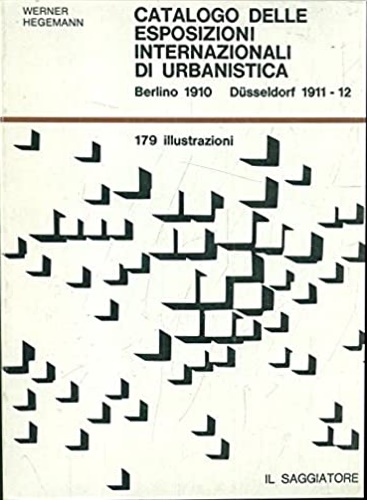 Catalogo delle esposizioni internazionali di urbanistica. Berlino 1910-Dusseldor