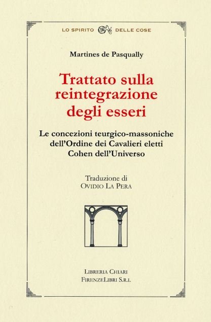 9788887774412-Trattato sulla reintegrazione degli esseri. Le concezioni teurgico-massoniche de