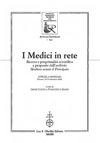 9788822253033-I Medici in rete. Ricerca e progettualità scientifica a proposito dell'Archivio