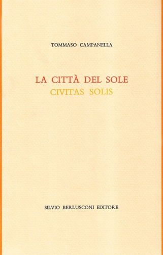 9788804451105-La città del sole. Civitas Solis.