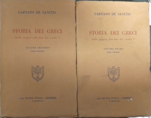 Storia dei Greci. Dalle origini alla fine del secolo V.