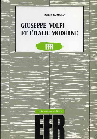 9782728300495-Giuseppe Volpi et l'Italie moderne. Finance, industrie et Etat de l'ère giolitti