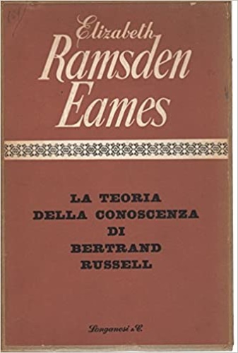 La teoria della conoscenza di Bertrand Russell.