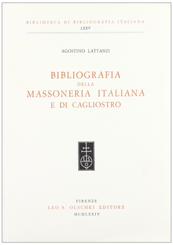 9788822217844-Bibliografia della Massoneria italiana e di Cagliostro.