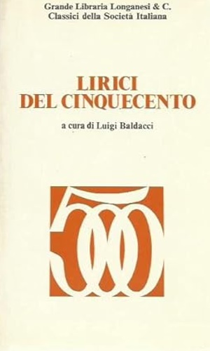 Lirici del Cinquecento.