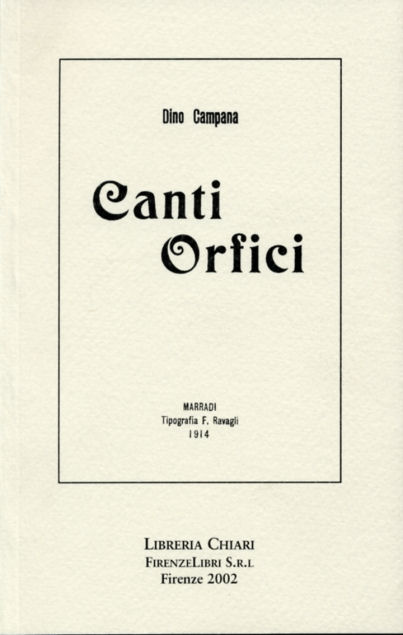 9788887774320-Canti orfici.