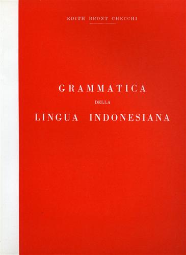 Grammatica della lingua indonesiana.