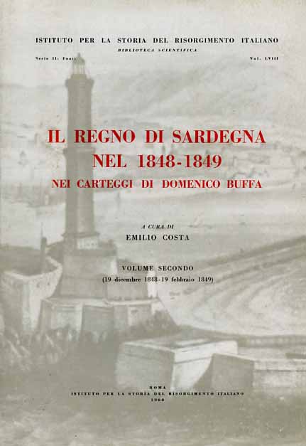 Il Regno di Sardegna nel 1848-1849 nei carteggi di Domenico Buffa. Vol.II: 19 di