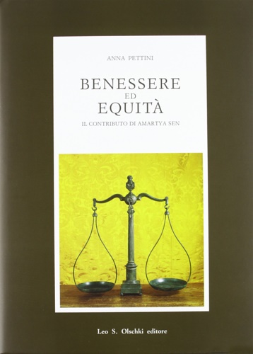 9788822241221-Benessere ed equità. Il contributo di Amartya Sen.