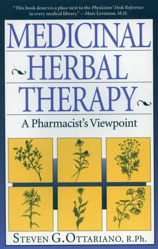 9780963707765-Medicinal herbal therapy. A Pharmacist's viewpoint.