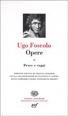 9788844600259-Opere Vol.II:Prose e saggi.