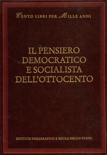 9788824019194-Il pensiero democratico e socialista dell'Ottocento.