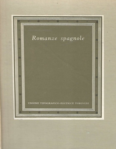 Romanze spagnole.