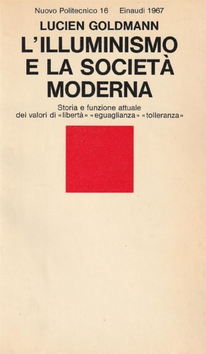 L'Illuminismo e la società moderna.