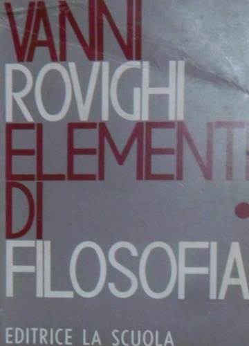 Elementi di Filosofia.