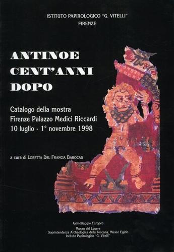 9788887829143-Antinoe cent'anni dopo.