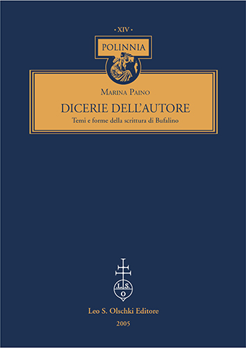 9788822254948-Dicerie dell'autore. Temi e forme della scrittura di Bufalino.