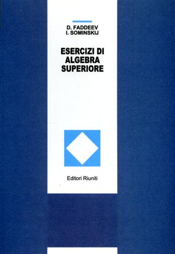 9788835911845-Esercizi di algebra superiore.