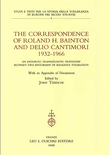 9788822251190-The Correspondence of Roland H. Bainton and Delio Cantimori (1932-1966). An endu